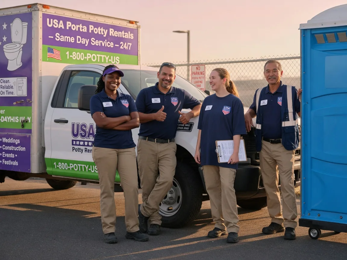 Porta Potty Rental company in Zanesville, IN